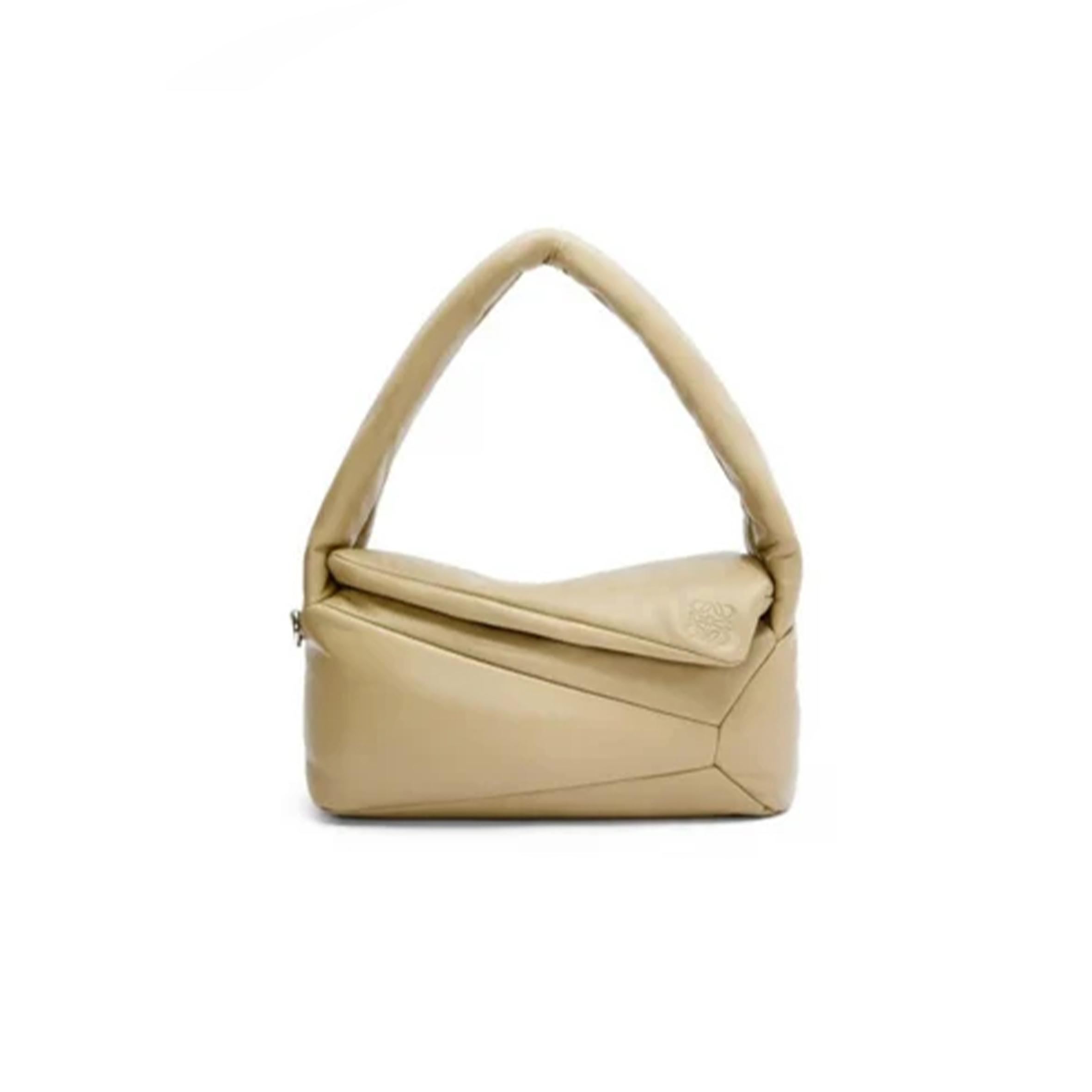 LOEWE PUFFER PUZZLE HOBO BAG IN SHINY NAPPA LAMBSKIN A510J67X13-354 (28*10*14cm)